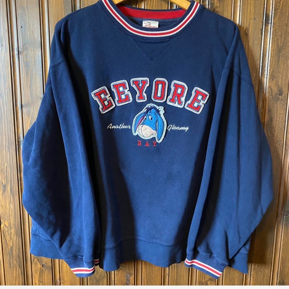 Disney Eeyore Navy Crewneck Sweater